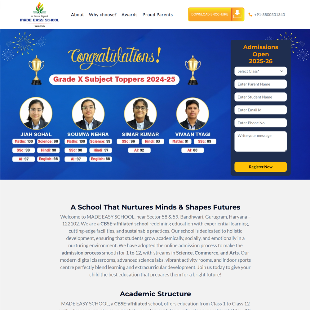 Landing Pages